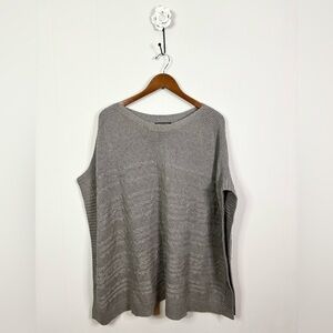 Banana Republic cable knit boatneck poncho sweater size XS/S oversized